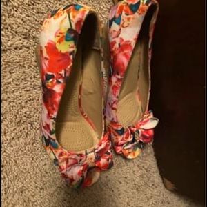 Floral heels